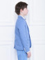 Пиджак из плотного хлопка с декором Aletta Couture  –  МодельВерхНиз2