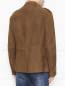 Куртка из кожи с узором "пейсли" Etro  –  МодельВерхНиз1