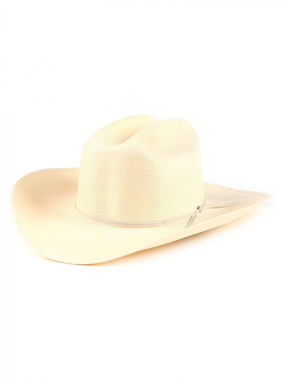 Ковбойская шляпа Moschino  –  Общий вид  – Цвет:  Белый