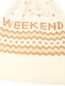 Трикотажная шапка из шерсти с узором Weekend Max Mara  –  Деталь1