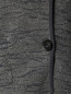 Кардиган фактурной вязки с боковми карманами Armani Collezioni  –  Деталь1