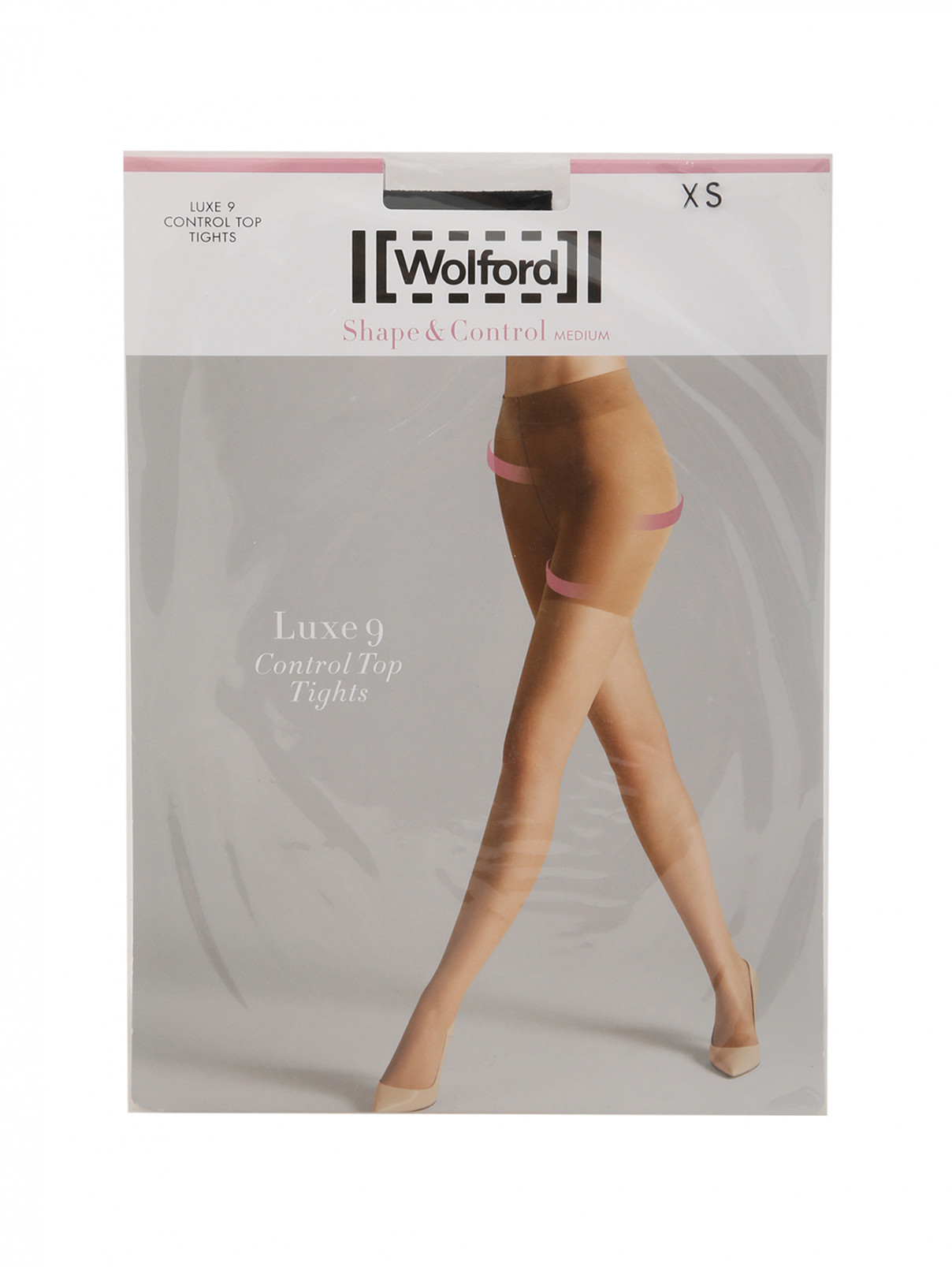 Однотонные капроновые колготки Wolford  –  Общий вид  – Цвет:  Черный