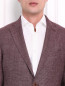 Пиджак однобортный из смешанной шерсти Luciano Barbera  –  Модель Общий вид1