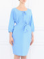 Платье из хлопка с рукавами 3/4 Moschino Cheap&Chic  –  Модель Верх-Низ