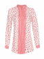Блуза свободного кроя с узором Marina Rinaldi  –  Общий вид
