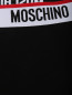 Легинсы из хлопка с логотипом Moschino Underwear  –  Деталь1