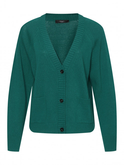 Кардиган из шерсти, вискозы и кашемира Weekend Max Mara - Общий вид