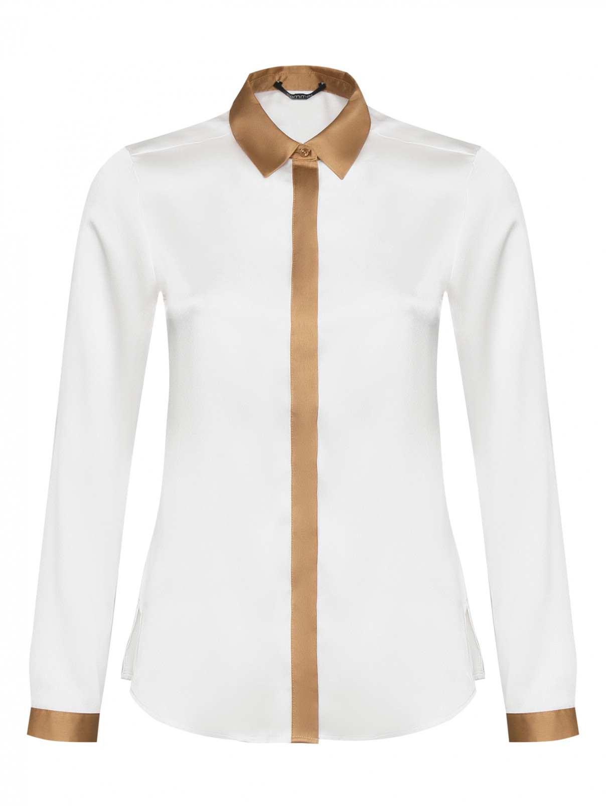Блуза с контрастной отделкой Comma  –  Общий вид