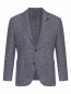 Однобортный пиджак с узором LARDINI  –  Общий вид