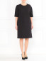 Платье из плотного хлопка с боковыми карманами Jil Sander  –  Модель Общий вид