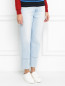 Укороченные джинсы из светлого денима Sonia Rykiel  –  Модель Верх-Низ