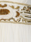 Шелковое платье-макси декорированное пайетками Zuhair Murad  –  Деталь