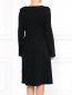 Платье-миди из шерсти с круглым вырезом Jil Sander  –  Модель Верх-Низ1