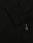 Толстовка из хлопка и шерсти на молнии Hugo Boss  –  Деталь1