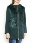 Пальто на молнии с капюшоном Liu Jo  –  МодельВерхНиз