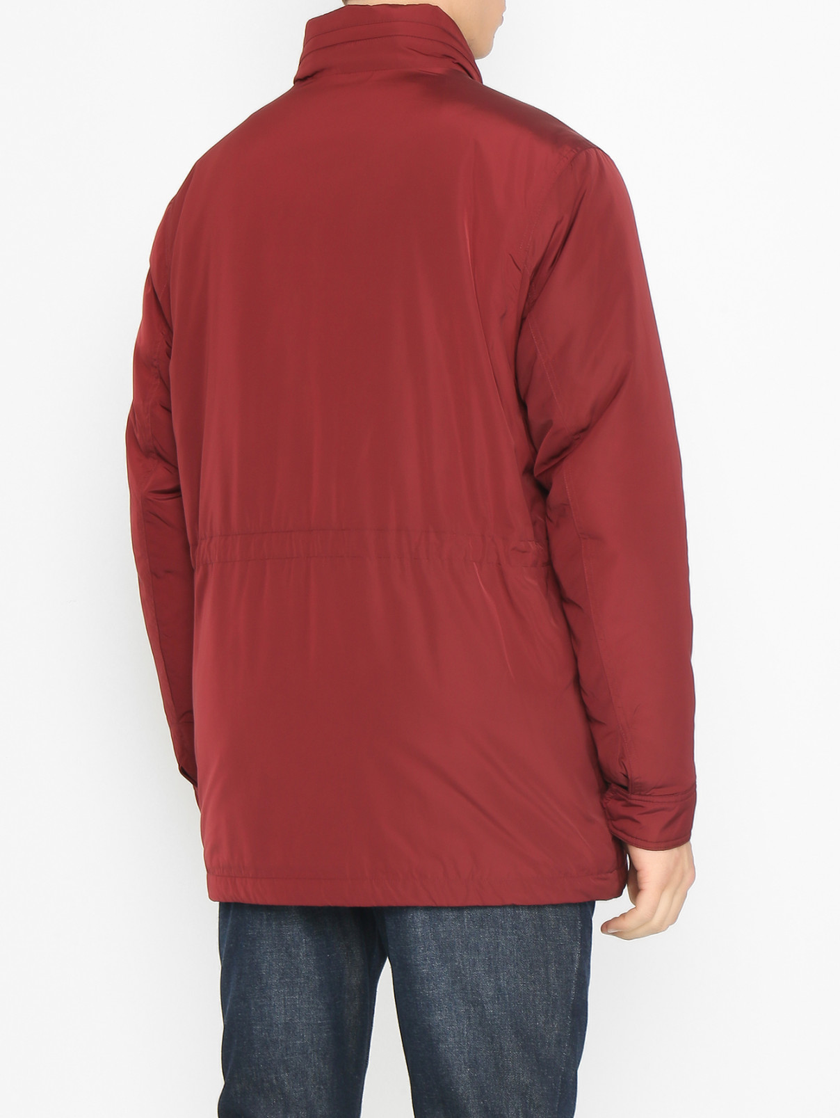 Куртка на молнии с карманами Michael by MK  –  МодельВерхНиз1  – Цвет:  Красный