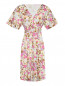 Платье-миди с цветочным узором Weekend Max Mara  –  Общий вид