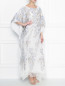 Платье свободного кроя из шелка с аппликацией Daniela de Souza  –  МодельОбщийВид