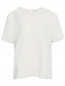 Однотонная блуза с короткими рукавами P.A.R.O.S.H.  –  Общий вид