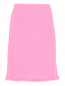Трикотажная юбка с бахромой Luisa Spagnoli  –  Общий вид