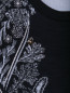 Трикотажное платье из шерсти с узором BOSCO  –  Деталь1