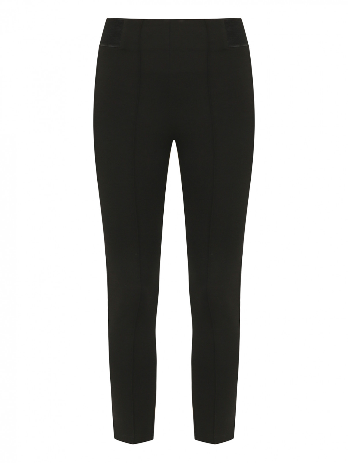Трикотажные брюки со стрелками SILVIAN HEACH  –  Общий вид  – Цвет:  Черный