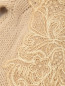 Джемпер кашемировый, декорированный кружевом Ermanno Scervino  –  Деталь
