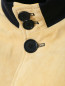 Куртка кожаная на пуговицах Fontanelli  –  Деталь