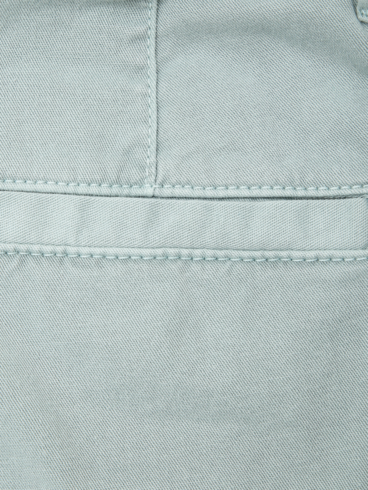 Однотонные шорты из хлопка Aspesi  –  Деталь1  – Цвет:  Синий