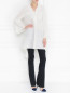 Блуза из шелка с накладными карманами Alberta Ferretti  –  Модель Общий вид