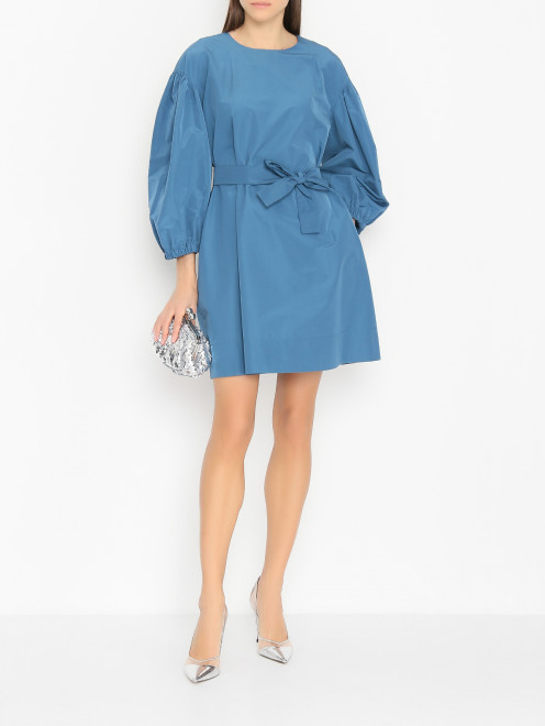 Платье-мини с поясом Weekend Max Mara - МодельОбщийВид
