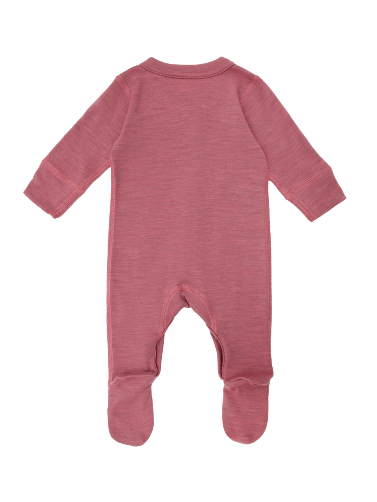 Базовый комбинезон из шерсти Airwool  –  Обтравка1  – Цвет:  Красный