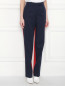 Брюки прямые из хлопка в стиле колор-блок Calvin Klein 205W39NYC  –  МодельВерхНиз