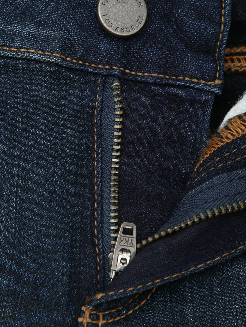 Зауженные джинсы из темного денима - Деталь1