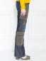 Джинсы из темного денима с накладными карманами Moschino  –  Модель Верх-Низ2