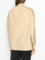 Блуза из хлопка декорированная кружевом Alberta Ferretti  –  МодельВерхНиз1