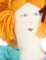 Кукла текстильная в платье с узором MiMiSol  –  Деталь