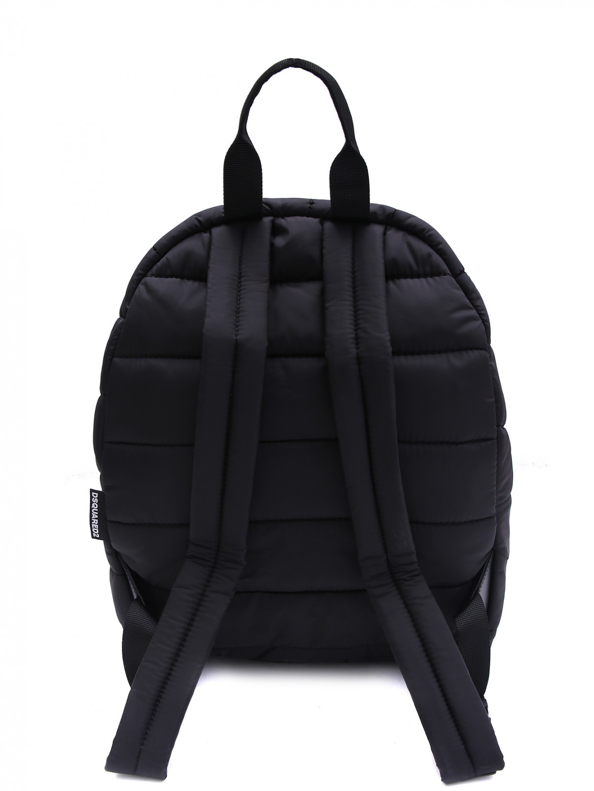 Рюкзак с контрастным принтом Dsquared2  –  Обтравка2  – Цвет:  Черный