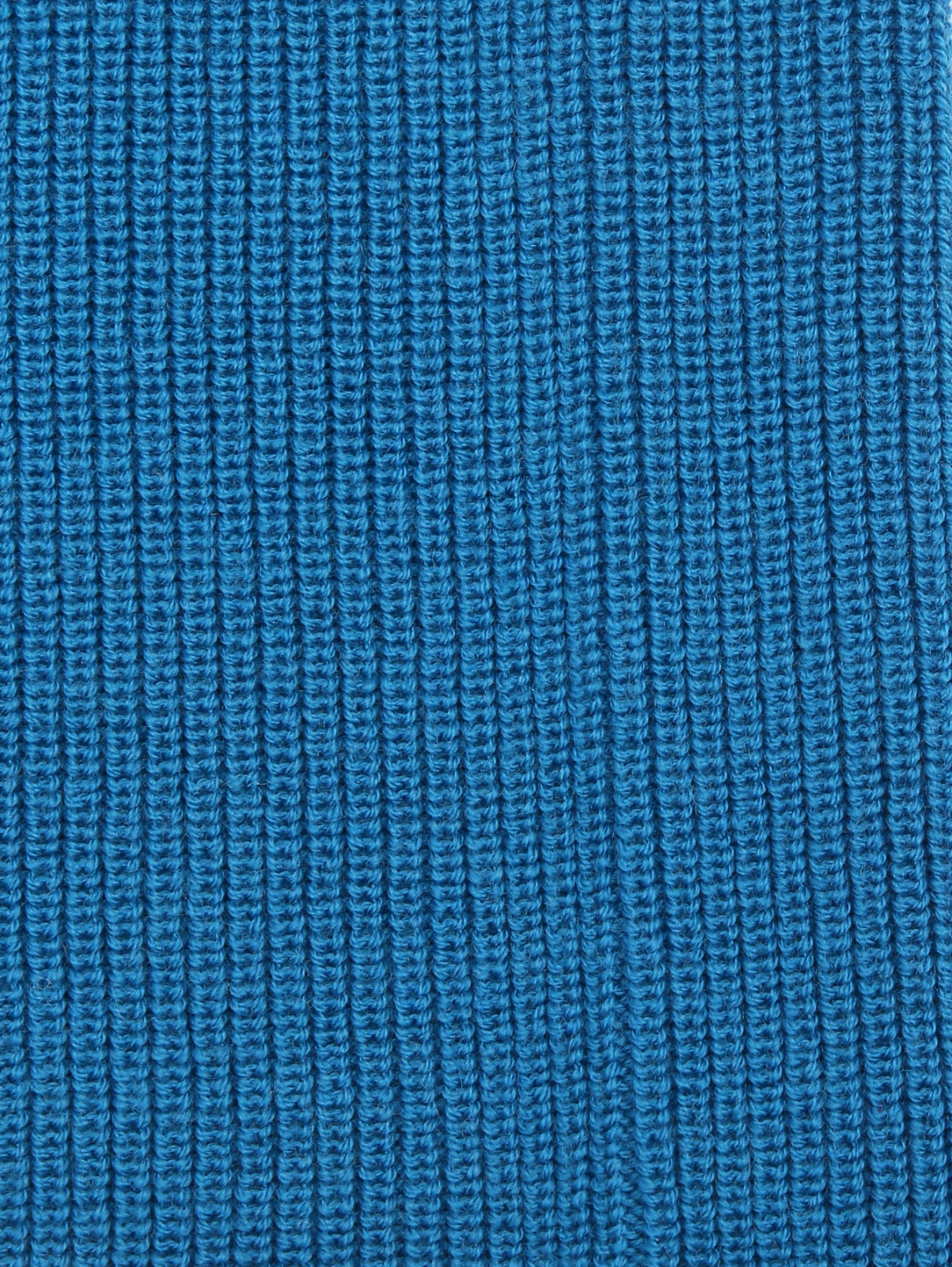 Трикотажный воротник - шарф из шерсти Marina Rinaldi  –  Деталь1  – Цвет:  Синий