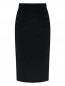 Вельветовая юбка-карандаш с карманами Max Mara  –  Общий вид