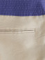 Укороченные брюки из шелка Maurizio Pecoraro  –  Деталь