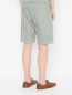 Хлопковые шорты с накладными карманами Eleventy  –  МодельВерхНиз1