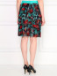 Юбка из смешаного хлопка с бахромой Kenzo  –  Модель Верх-Низ1