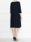 Платье свободного кроя с контрастной отделкой Marina Rinaldi  –  МодельВерхНиз1