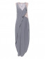 Платье-миди из шелка с драпировкой Antonio Marras  –  Общий вид