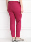Узкие брюки из смешанного хлопка Marina Rinaldi  –  Модель Верх-Низ1