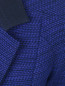 Легкое пальто из хлопка с контрастными вставками Emporio Armani  –  Деталь