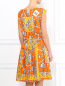 Платье с узором из шелка Moschino Cheap&Chic  –  Модель Верх-Низ1