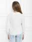 Блуза из шелка с воланами Gucci  –  МодельВерхНиз1