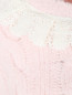 Удлиненный свитер из смешанной шерсти с декоративной отделкой Philosophy di Lorenzo Serafini  –  Деталь